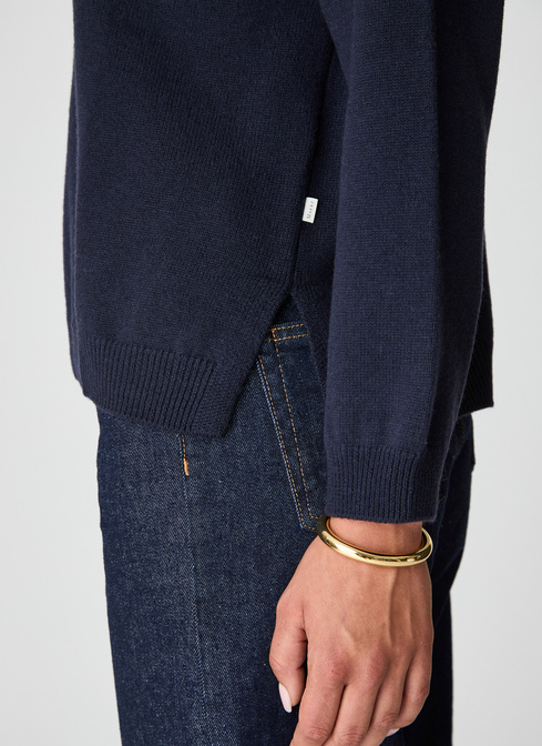 Pullover Rundhals 1/1 Arm width=