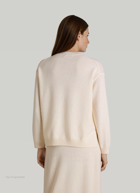 Pullover Rundhals 1/1 Arm width=