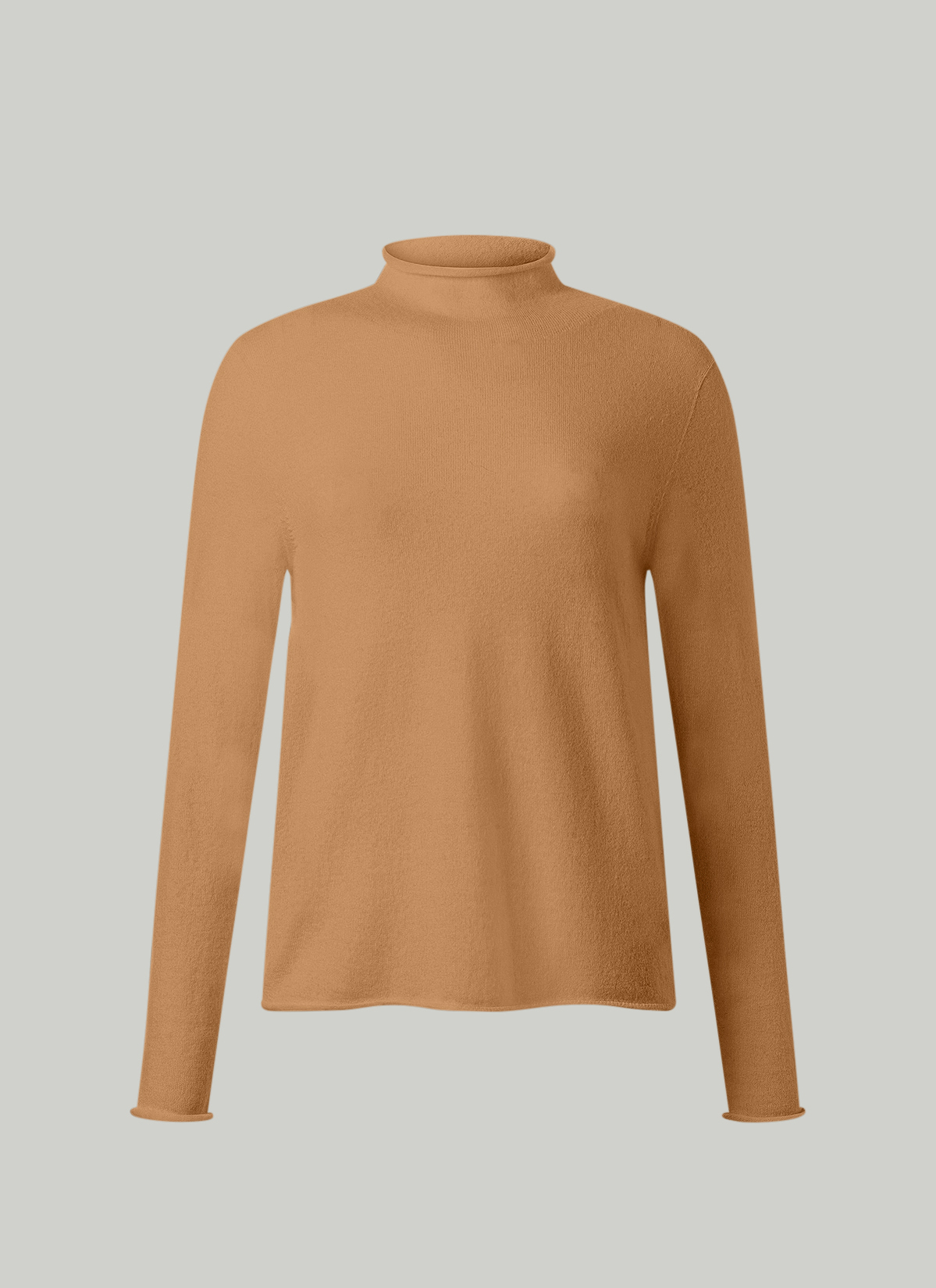 Pullover Stehkragen 1/1 Arm, Pumpkin Spice