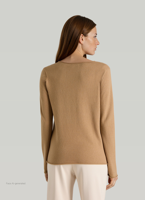 Pullover Rundhals 1/1 Arm width=