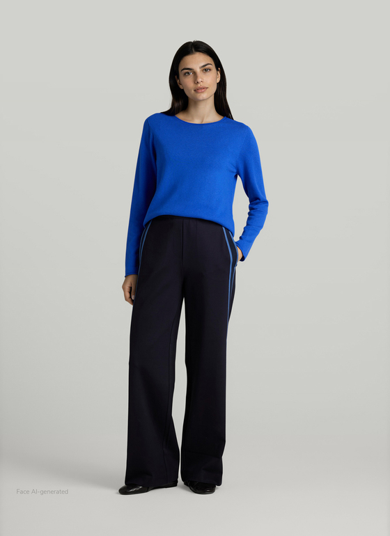 Pullover Rundhals 1/1 Arm Nordic Light Frontansicht