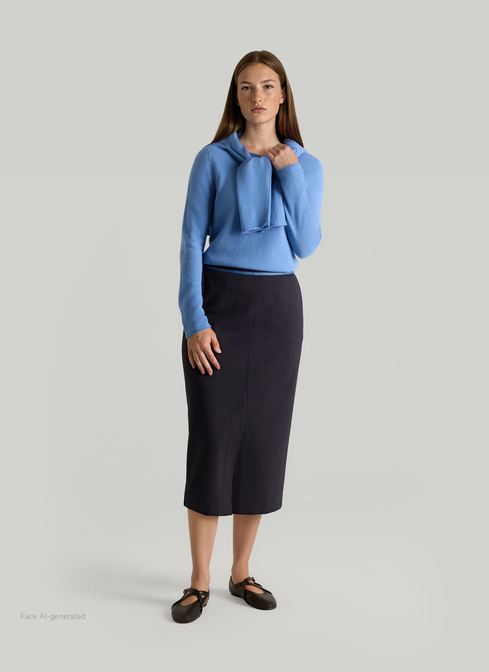 Pullover Rundhals 1/1 Arm width=