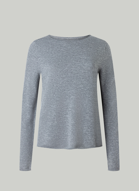 Pullover Rundhals 1/1 Arm width=