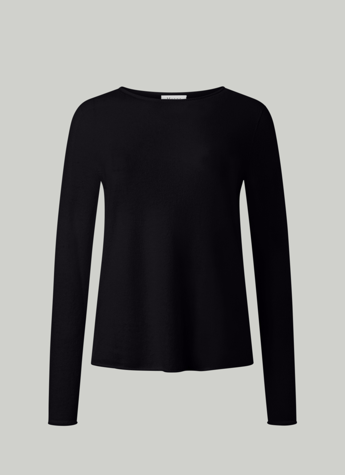 Pullover Rundhals 1/1 Arm, Black