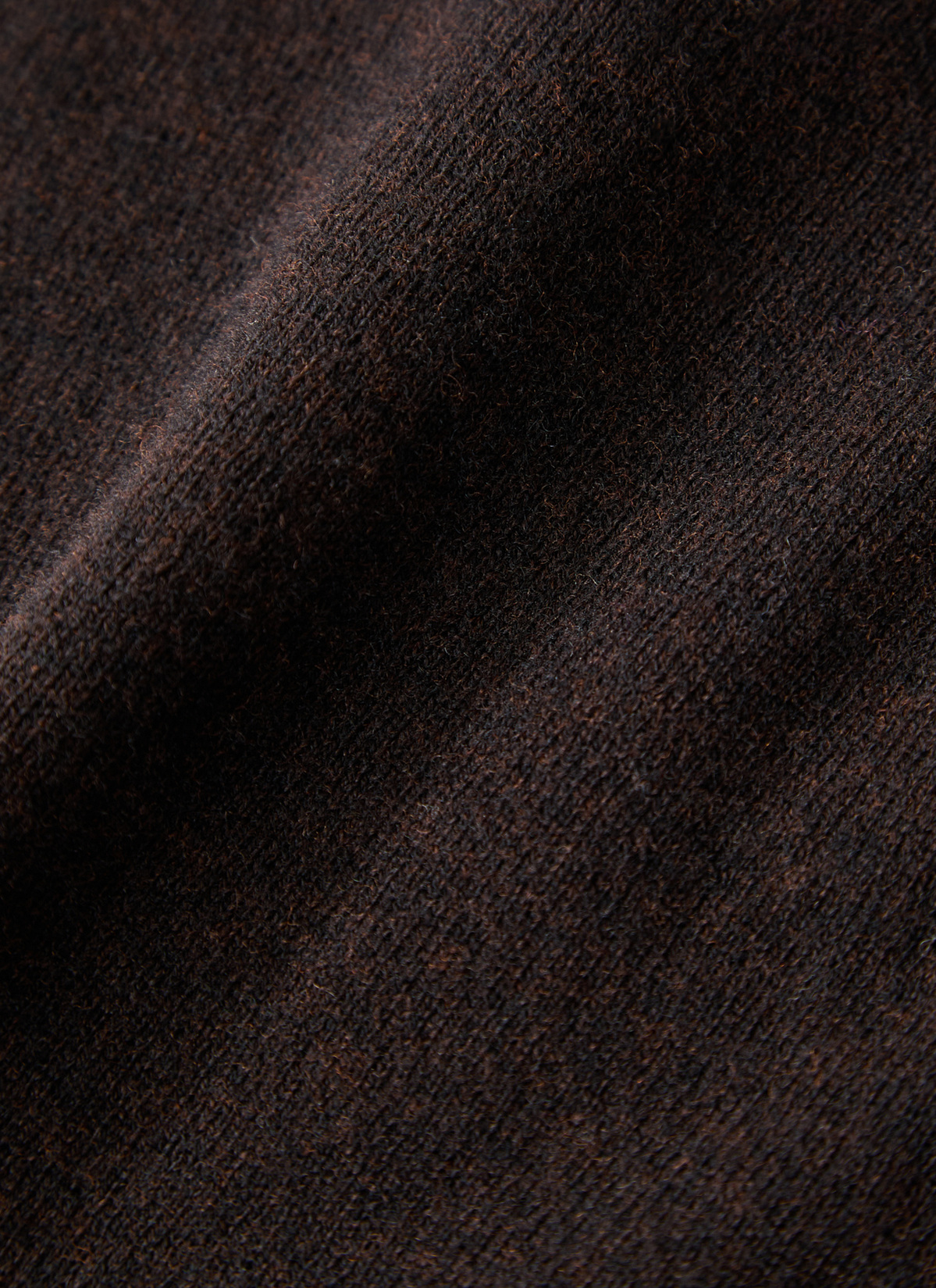 Pullover V-Ausschnitt 1/1 Arm, Dark Espresso