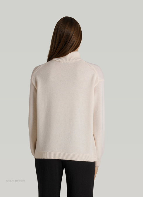 Pullover Rollkragen 1/1 Arm width=