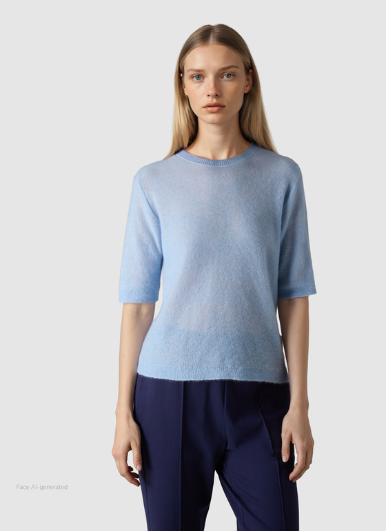 Pullover Rundhals 1/1 Arm Endless Sky Frontansicht