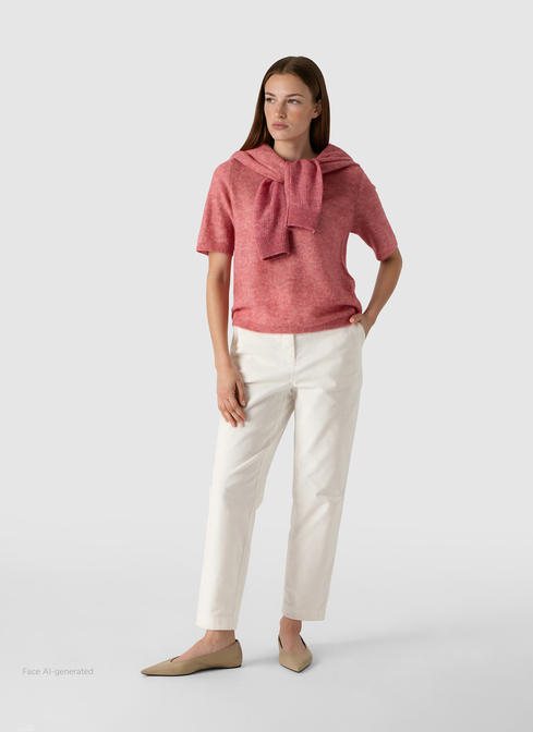 Pullover Rundhals 1/1 Arm width=