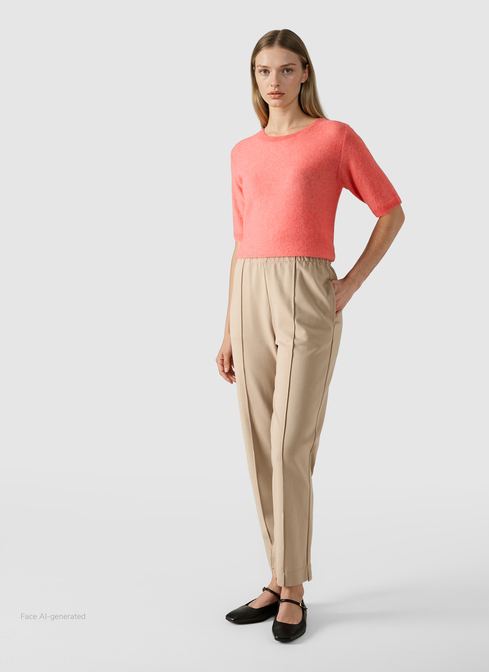 Pullover Rundhals 1/1 Arm width=