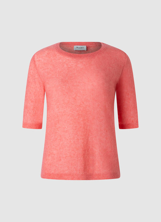 Pullover Rundhals 1/1 Arm Flamingo Frontansicht