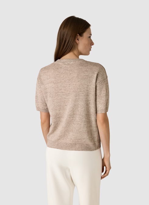 Pullover Rundhals 1/2 Arm width=