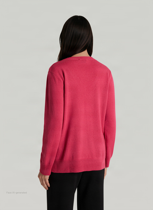 Pullover Stehkragen 1/2 Arm width=