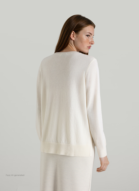 Pullover Stehkragen 1/2 Arm width=