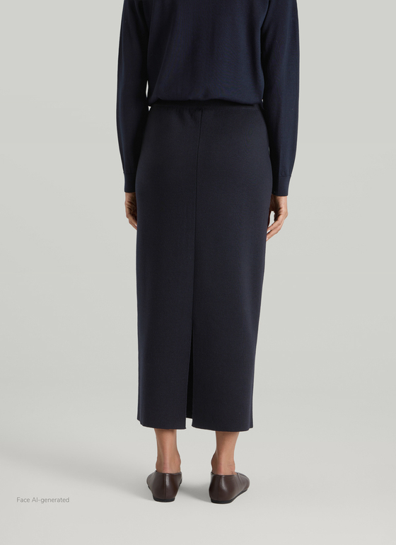 Kleid (normal) Navy Frontansicht