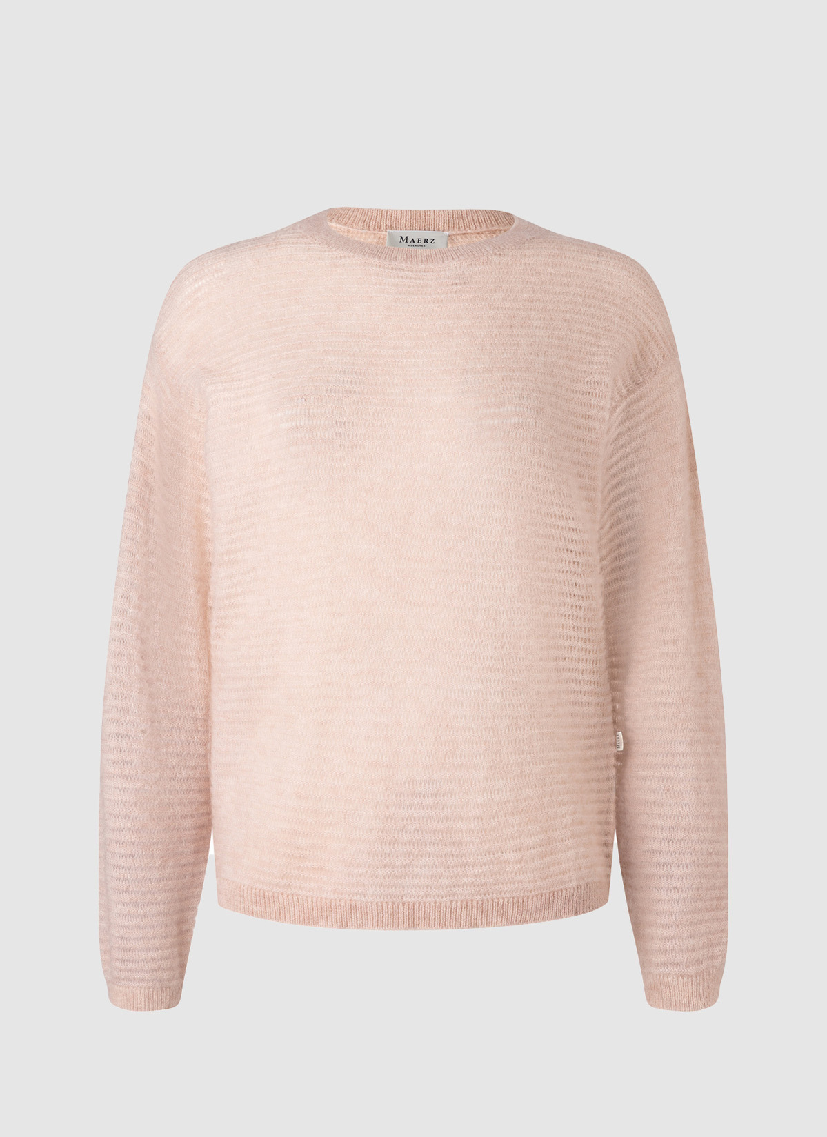 Pullover Rundhals 1/1 Arm, Pastel Peach 
