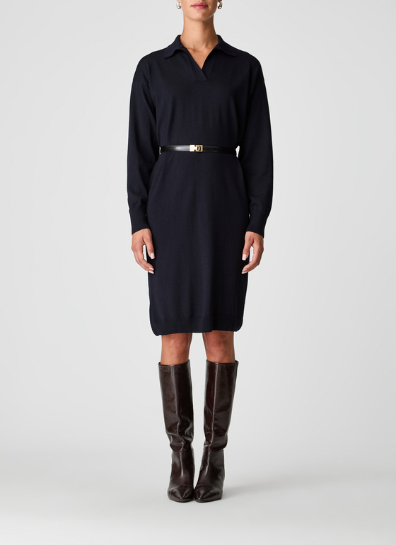Hose (alle Formen) Navy Frontansicht