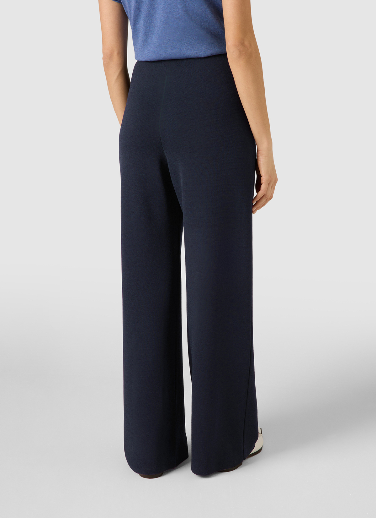 Hose, Navy Rückansicht