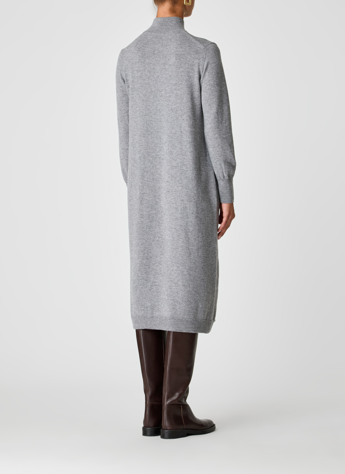 Kleid, Granite Grey Rückansicht