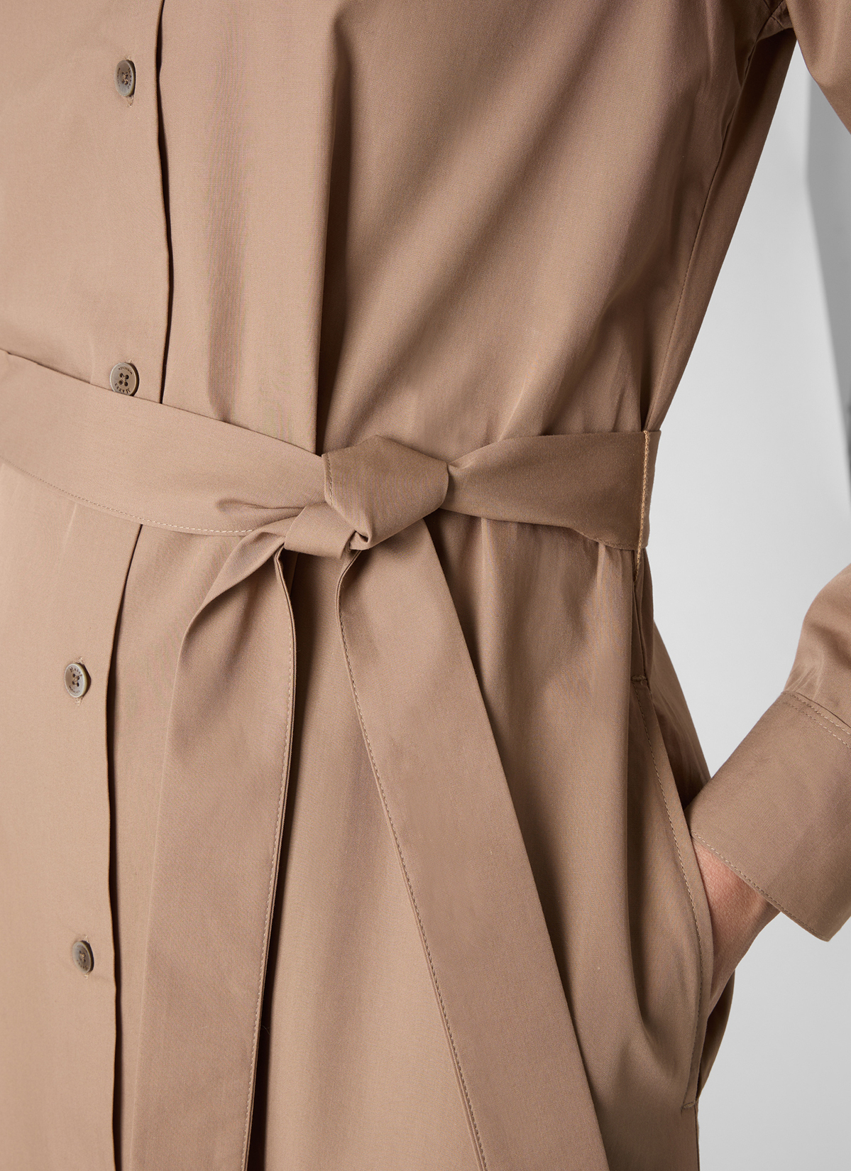 Kleid, Nougat Detailansicht 1