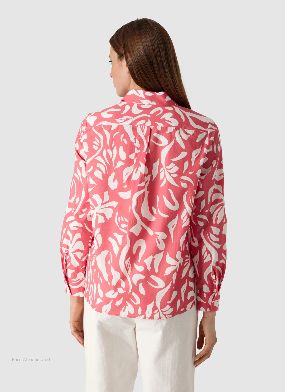 Bluse 1/1 Arm, Desert Rose Rückansicht