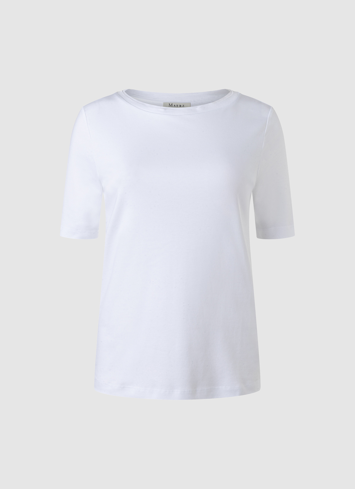 T-Shirt 1/2 Arm, Pure White 
