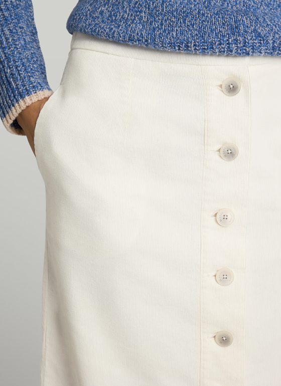 Schal New White Frontansicht