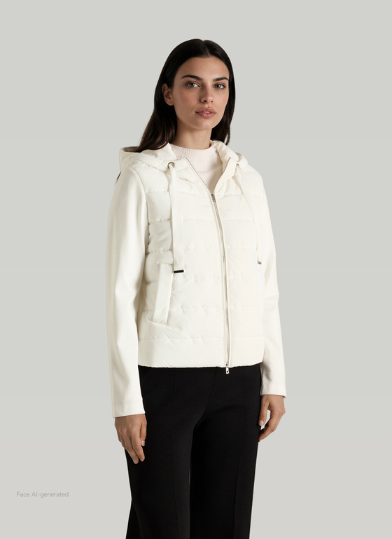 Jacke Wirk New White Frontansicht