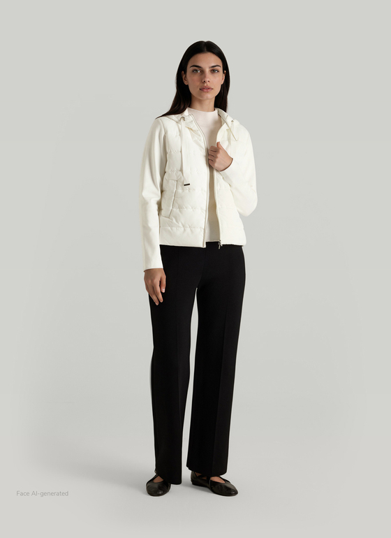 Jacke Wirk New White Frontansicht