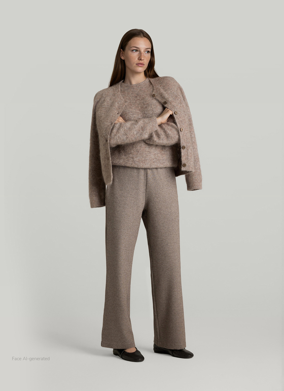 Hose Taupe Grey Frontansicht