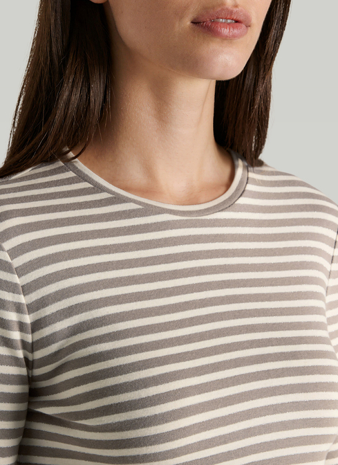 Longsleeve Rundhals 3/4 Arm width=