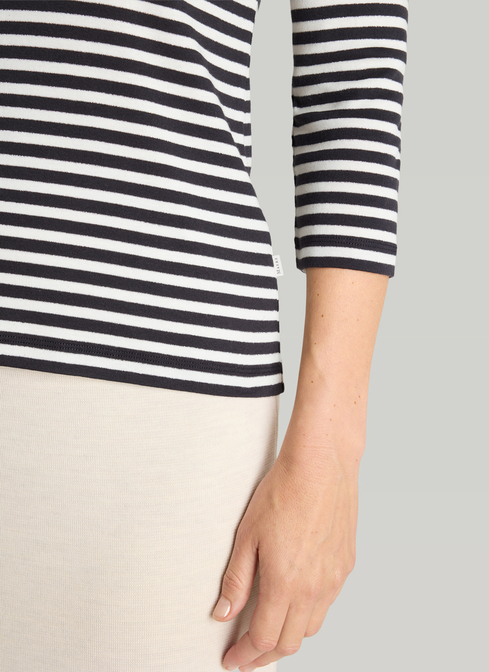 Longsleeve Rundhals 3/4 Arm width=
