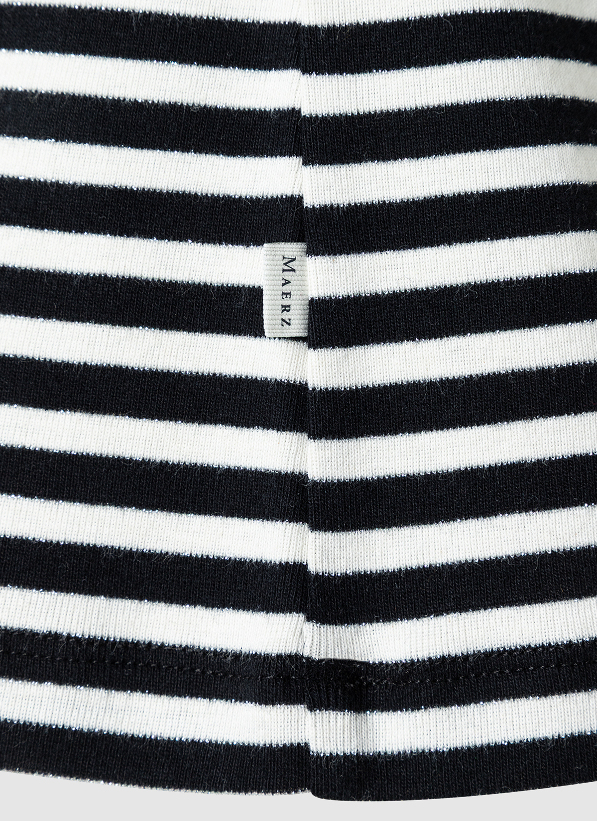 Longsleeve Rundhals 3/4 Arm, Black Detailansicht 1