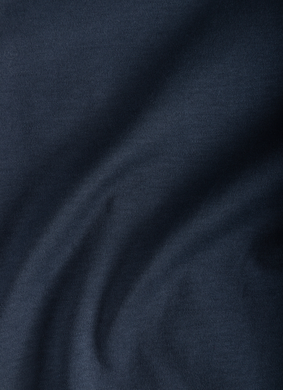 Bluse 1/1 Arm Wirk Navy Frontansicht