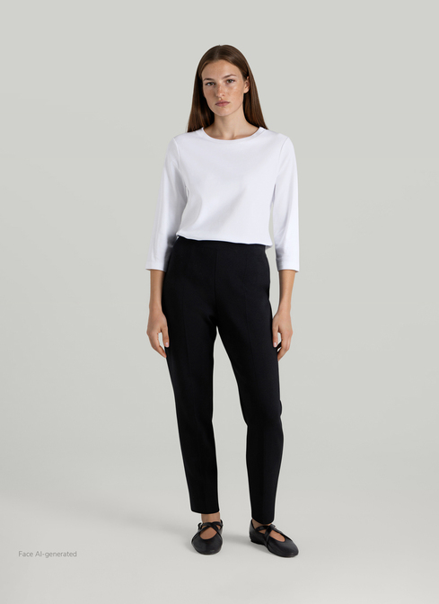 Longsleeve Rundhals 3/4 Arm width=