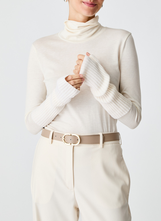 Armstulpe New White Frontansicht