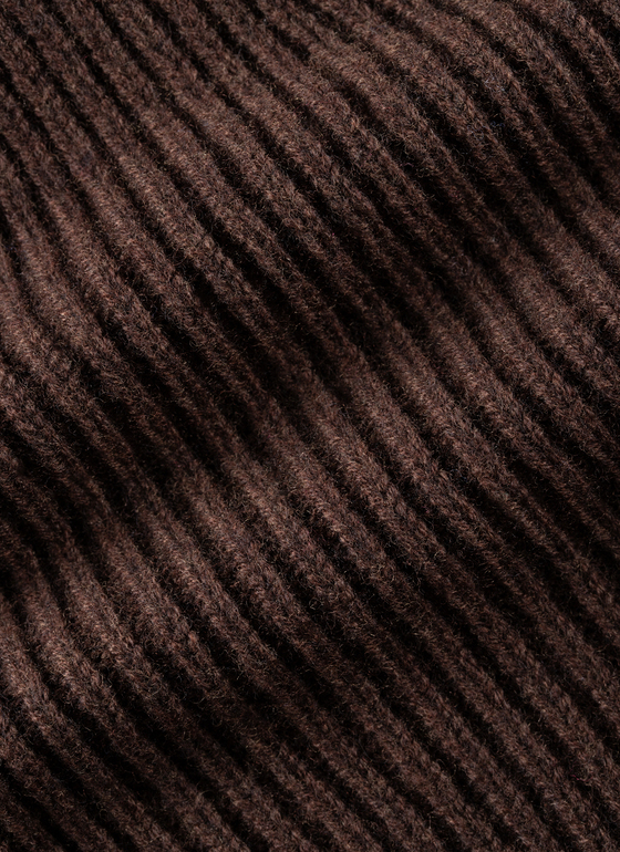 Mütze Dark Coffee Frontansicht