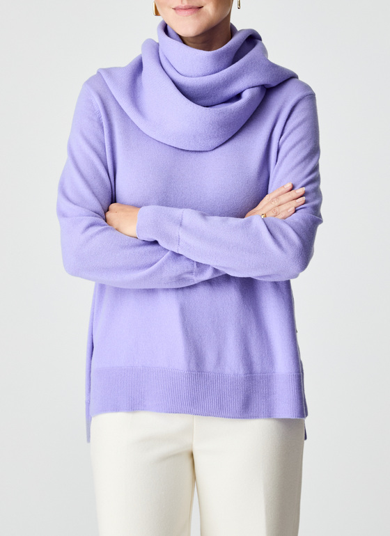 Schal Frosted Lavender Frontansicht