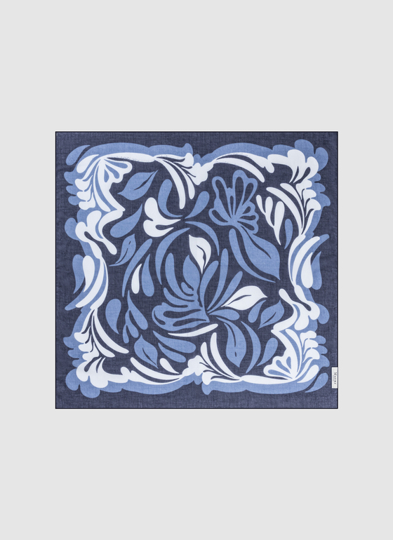 Tuch Dutch Blue Frontansicht
